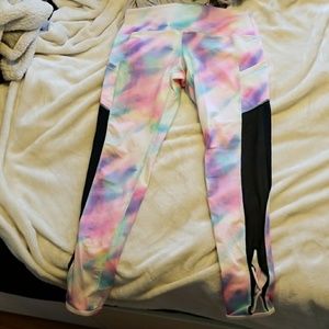 Popflex mermaid leggings with side detailing